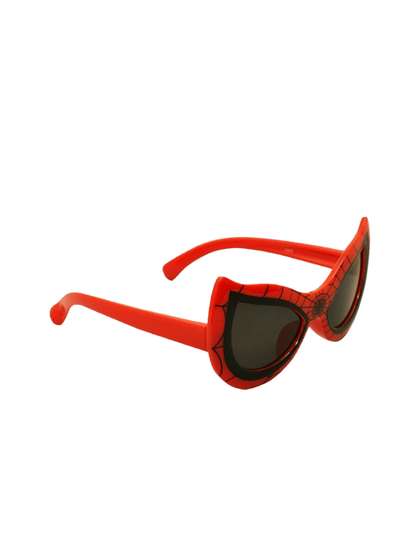 SPADEACES Kids Black
                    Lens & Red Sunglasses with UV Protected Lens