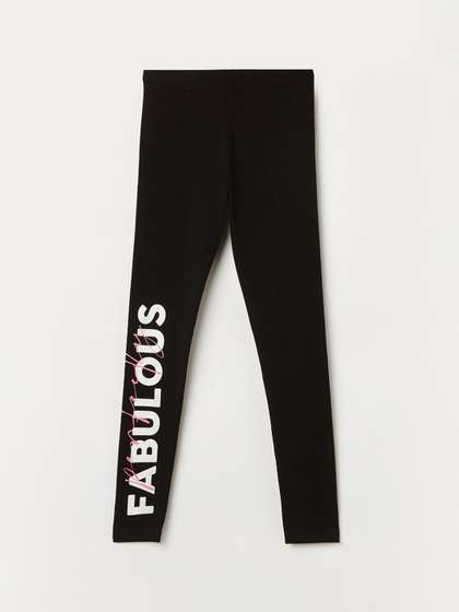 Fame Forever by
                      Lifestyle Girls Printed Mid-Rise Ankle-Length
                      Leggings