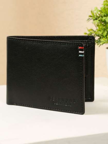 Teakwood Leathers Men
                    Leather Two Fold Wallet