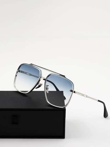SPADEACES Kids Blue
                    Aviator Sunglasses with UV Protected Lens