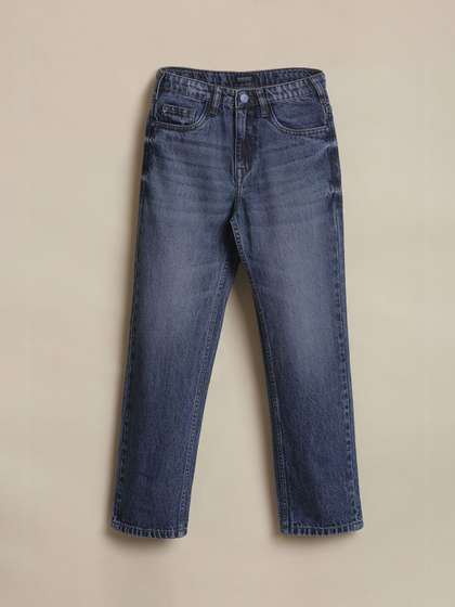 Allen Solly Junior Boys
                    Regular Fit Mid-Rise Light Fade Jeans