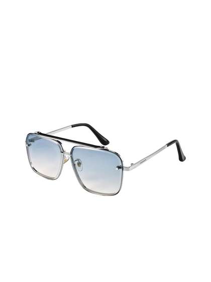 SPADEACES Kids Aviator
                    Sunglasses with UV Protected Lens ROCK SILVER BLUE
                    AVIATOR_g