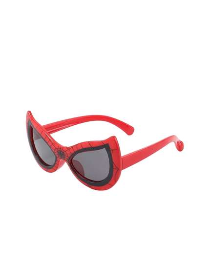 SPADEACES Kids Black
                      Lens & Red Butterfly Sunglasses with UV
                      Protected Lens -33