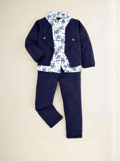 2-Pc Floral Blooming
                    Shirt & Pants