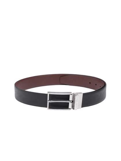 Allen Solly Men
                      Textured Leather Reversible Belt