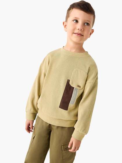 Juniors by Babyshop Boys
                    Colourblocked Sweatshirt