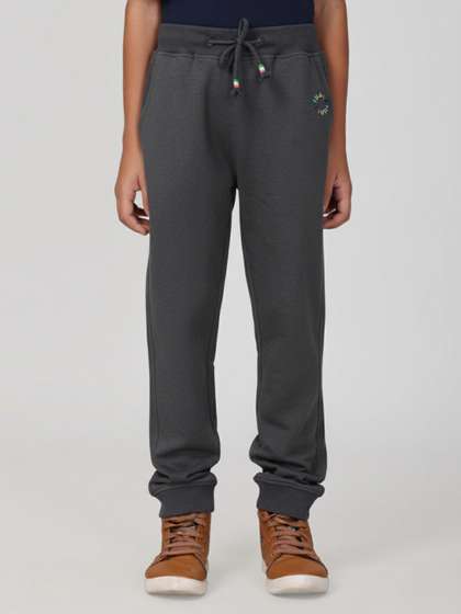 PILOLO Boys Cotton Mid
                    Rise Joggers