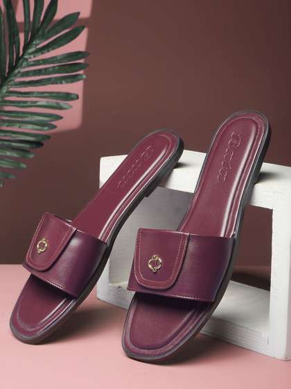 Bata Women Printed
                          Mules with Bows Flats