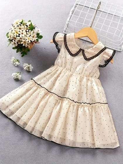 BAESD Floral Print Bell
                    Sleeve Fit & Flare Dress