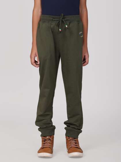 PILOLO Boys Cotton Mid
                      Rise Joggers