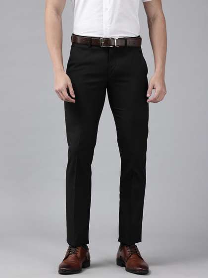 Arrow Men Mid-Rise
                        Tailored Fit Formal Trousers