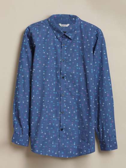 Allen Solly Junior Boys
                    Printed Casual Shirt