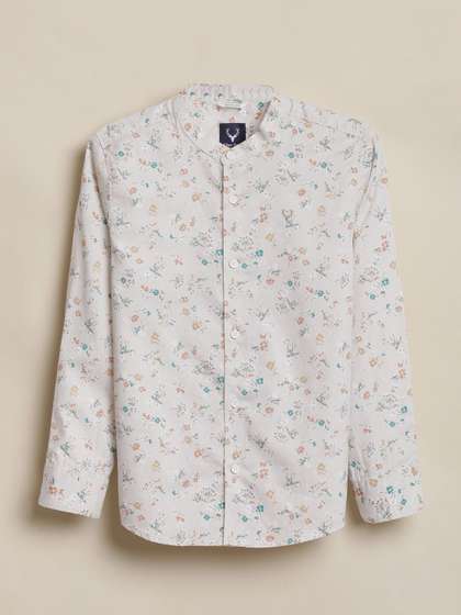 Allen Solly Junior Boys
                    Floral Printed Casual Shirt