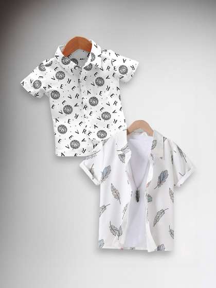 AMBARDI FASHION Boys
                    Classic Printed Casual Shirt
