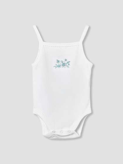 Giggles by Babyshop Men
                    Embroidered Cotton Bodysuit
