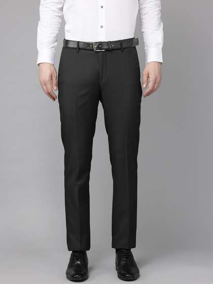 Arrow Men Mid-Rise
                        Tailored Fit Formal Trousers