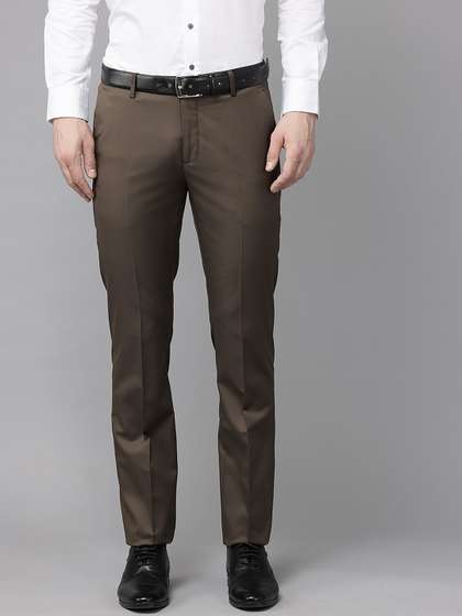 Arrow Men Mid-Rise
                        Tailored Fit Formal Trousers