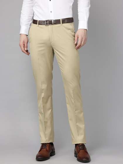 Arrow Men Originals
                        Mid-Rise Tailored Fit Formal Trouser