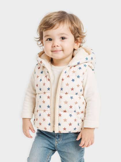 MiArcus Unisex Kids
                    Geometric Lightweight Puffer Jacket