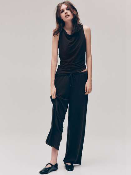 H&M Fine-Knit
                          Trousers