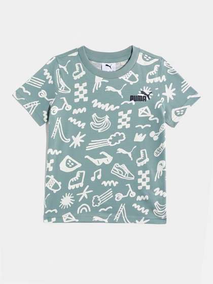 Puma Kids Sandy
                    Adventures Printed Pure Cotton T-shirt