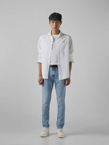 Mufti Men Skinny Fit
                        Heavy Fade Stretchable Jeans
