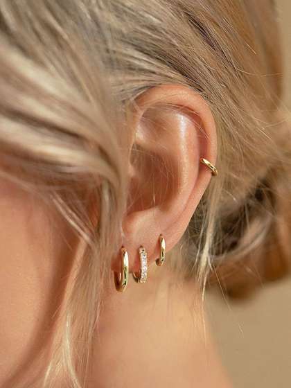 StyleCast x
                          Revolte Classic Hoop Earrings