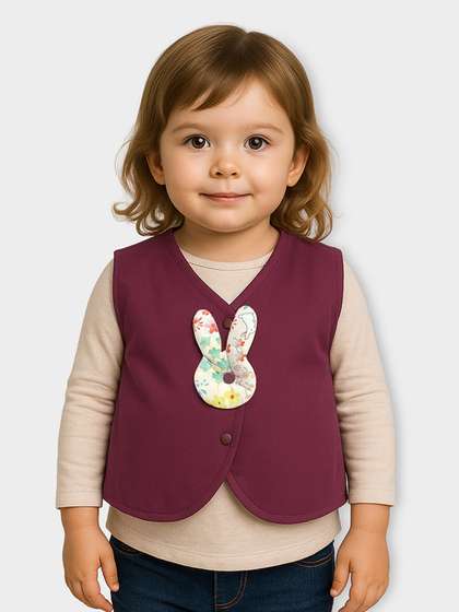 MiArcus Girls Solid
                    Lightweight Sleeveless Puffer Jacket