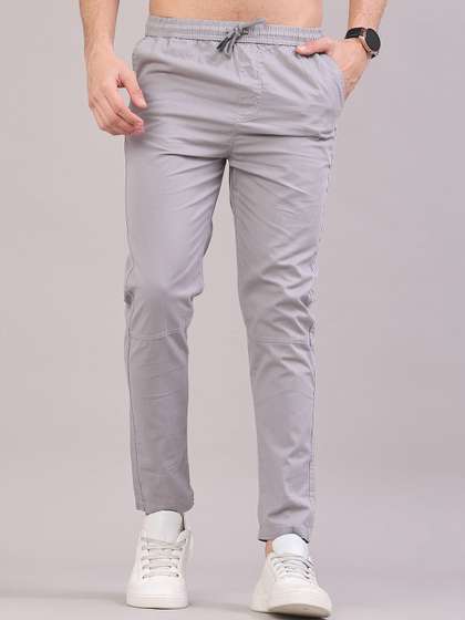 V-Mart Men Cotton
                          Mid-Rise Track Pants