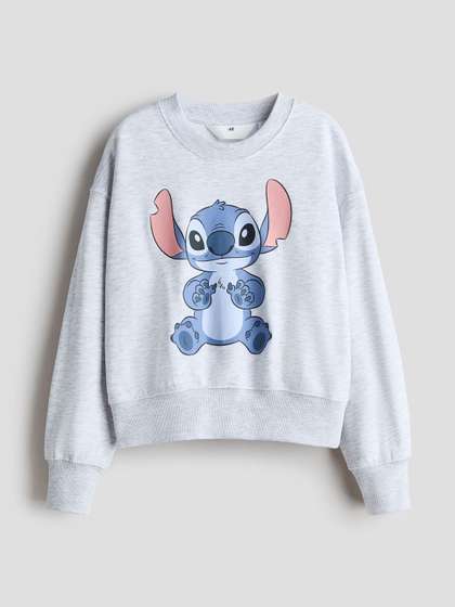 H&M Oversized
                    Printed Sweatshirt