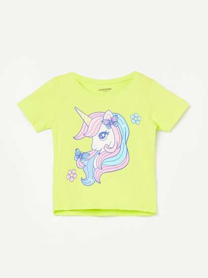 Juniors by Babyshop
                    Girls Cotton Tshirts