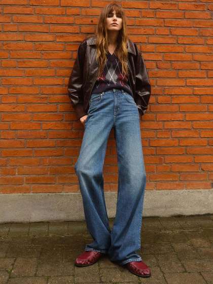 H&M Wide High
                          Jeans