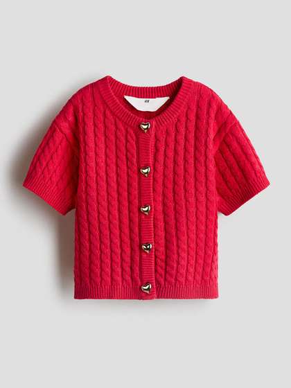 H&M Cable-Knit
                    Cardigan