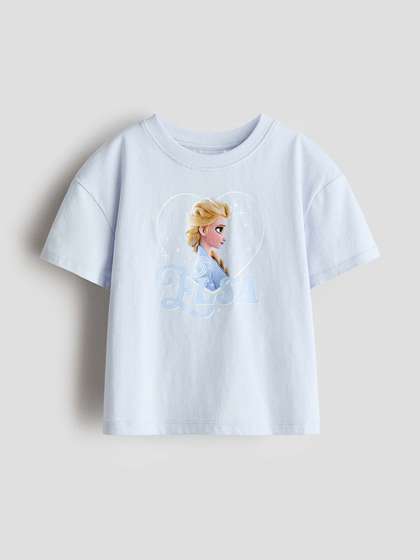 H&M Print-Motif
                      Cotton T-Shirt