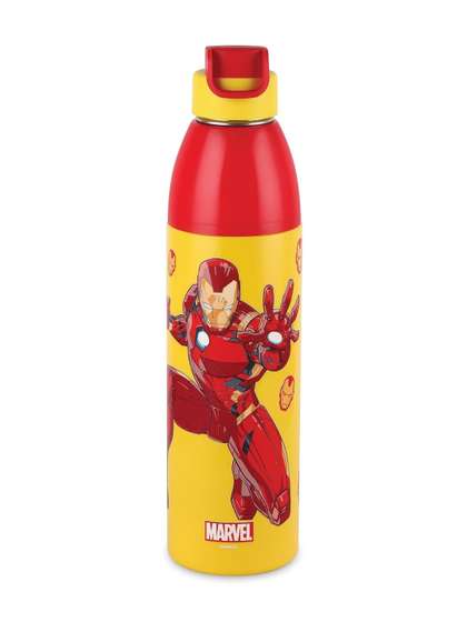 Cello Kidzbee Uranus 600
                    3D Iron Man Print Yellow Cold Insulated Water
                    Bottle- 540ml