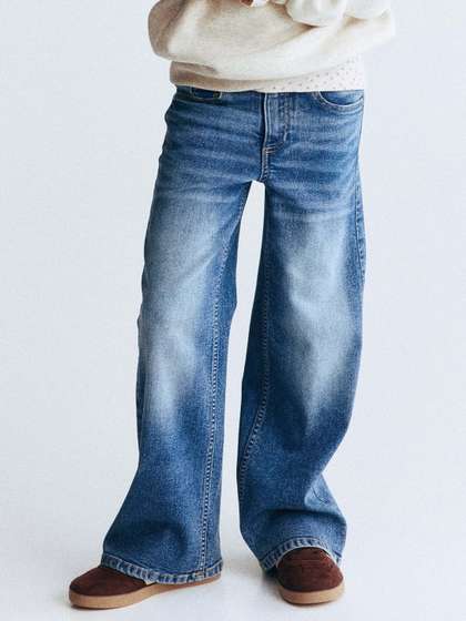 H&M Superstretch
                    Wide Leg Jeans