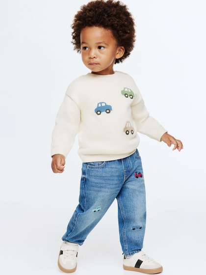 H&M Jacquard-Knit
                    Cotton Jumper