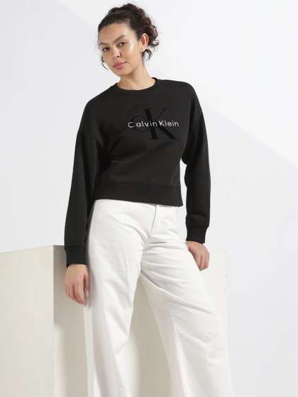 Calvin Klein Jeans
                        Women Printed Sweatshirt