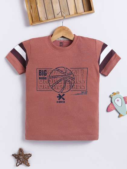 HRX by Hrithik Roshan
                    Boys U-17 Typography T-shirt