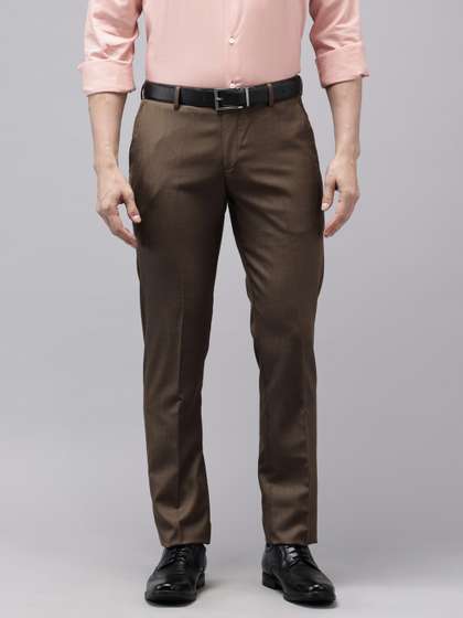 Arrow Men Hudson
                        Tailored Fit Formal Trousers
