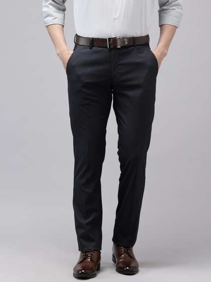 Arrow Men Hudson
                        Tailored Fit Formal Trousers