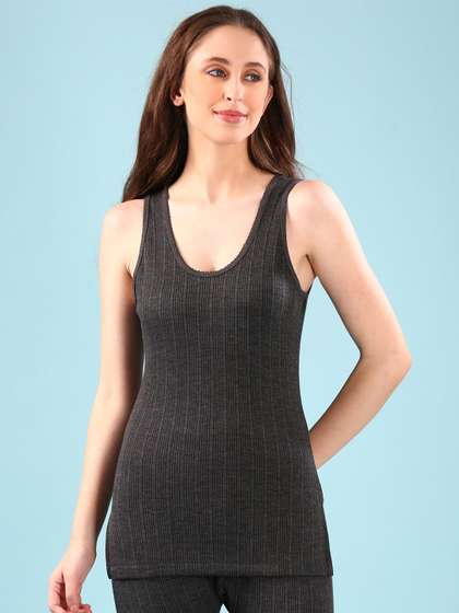 DIXCY SCOTT Slimz
                          Women Scoop Neck Body Warmer Sweat absorption
                          Thermal Camisole