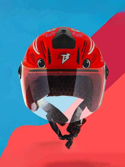 Steelbird Steel
                      Scratch Resistant Open Face Riding Helmet