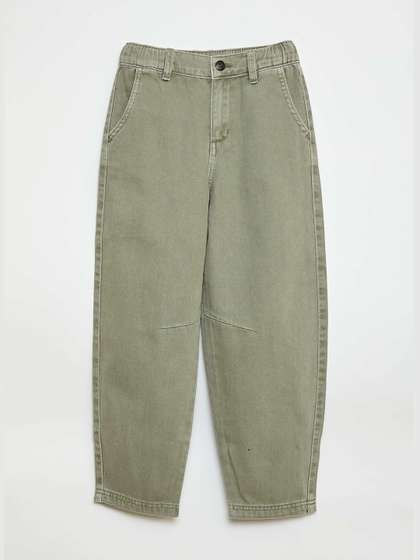 KIABI Boys Comfort
                    Regular Fit Mid-Rise Light Fade Stretchable Jeans