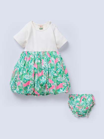 Ed-a-Mamma Floral
                      Print Fit & Flare Dress