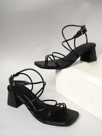 Strappy Block Heel Sandals