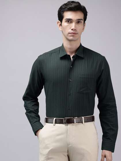 Arrow Manhattan Slim
                        Fit Striped Pure Cotton Formal Shirt