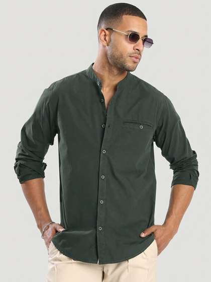 Bene Kleed Men Solid
                        Regular Fit Casual Shirt