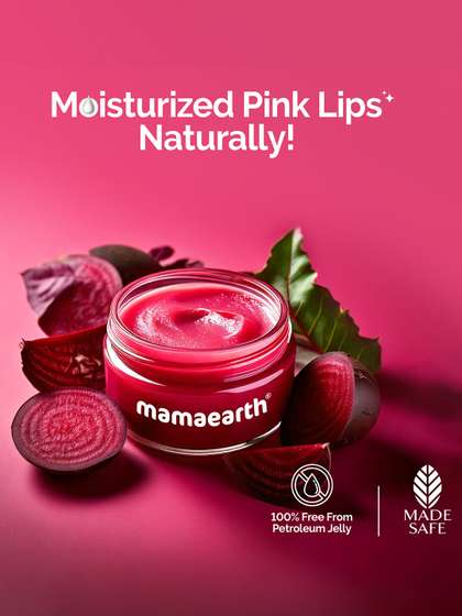 Mamaearth Beetroot
                        Moisture Therapy Lip Balm With Hyaluronic Acid -
                        15 g