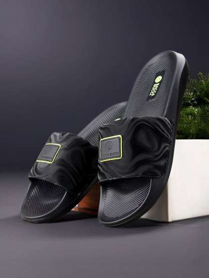 Bacca Bucci Hologlide
                    Men's Comfort Slides Anti-Slip Sole Everyday Sliders
                    Shadow Black